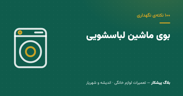 بوی ماشین لباسشویی از پودر نیست — از یه لایه‌ی زنده‌ست که ماهی یه بار باید بشوریش